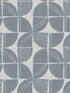 Baxter Semicircle Mosaic fabric in denim color - pattern number 4141-27112 - by A Street Prints in the Solace collection