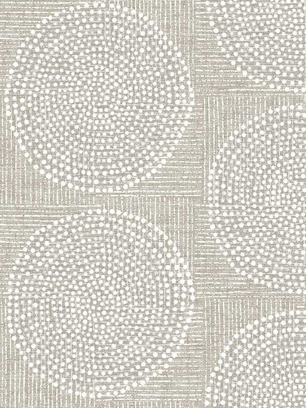 Salma Medallion fabric in beige color - pattern number 4141-27120 - by A Street Prints in the Solace collection