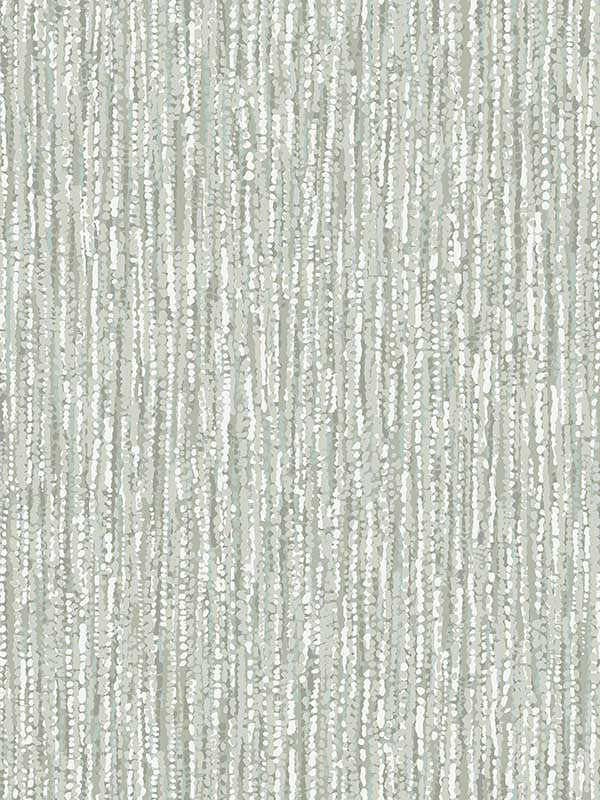 Corliss Beaded Strands wallpaper in moss color - pattern number 4141-27153 - by A Street Prints in the Solace collection