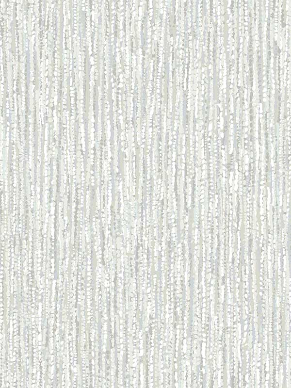 Corliss Beaded Strands wallpaper in grey color - pattern number 4141-27154 - by A Street Prints in the Solace collection