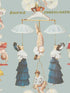 The Great Show wallpaper in blue blue red color - pattern number WP20003 - by Mind the Gap in the Designer Collection I collection