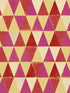 Circus Pattern wallpaper in red yellow purple color - pattern number WP20006 - by Mind the Gap in the Designer Collection I collection