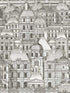 Louvre wallpaper in black and white grey color - pattern number WP20020 - by Mind the Gap in the Designer Collection I collection