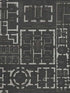 Chateau wallpaper in anthracite black and white gray color - pattern number WP20025 - by Mind the Gap in the Designer Collection I collection