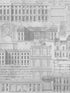 Vitruvius wallpaper in neutral black and white gray color - pattern number WP20027 - by Mind the Gap in the Designer Collection I collection