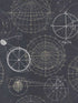 Astronomy fabric in blue blue white color - pattern number WP20032 - by Mind the Gap in the Designer Collection I collection
