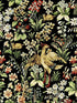 Floral Tapestry wallpaper in green yellow red color - pattern number WP20057 - by Mind the Gap in the Designer Collection I collection