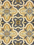 Maghreb Tile wallpaper in yellow brown sepia color - pattern number WP20059 - by Mind the Gap in the Designer Collection I collection