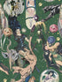 Sci Fi Comics wallpaper in green color - pattern number WP20062 - by Mind the Gap in the Designer Collection I collection