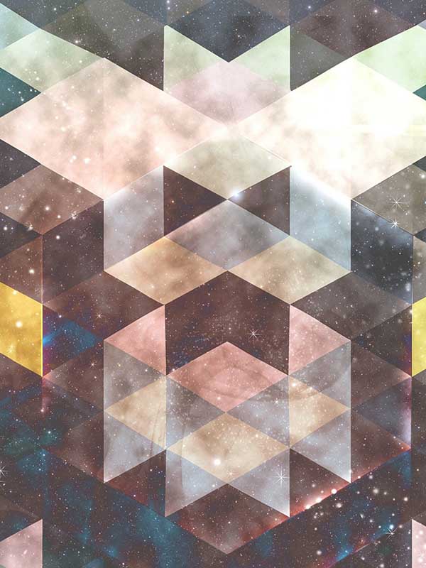 Galaxy wallpaper in full pallette color - pattern number WP20065 - by Mind the Gap in the Designer Collection I collection