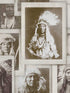 Indian Chiefs fabric in sepia brown sepia color - pattern number WP20071 - by Mind the Gap in the Designer Collection I collection
