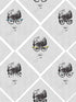 Female Illusion fabric in black and white color - pattern number WP20079 - by Mind the Gap in the Designer Collection I collection