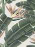 Tropical Bloom wallpaper in green color - pattern number WP20096 - by Mind the Gap in the Designer Collection I collection