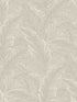 Gulf Tropical Leaves fabric in crema color - pattern number ET13005 - by Seabrook in the Etten Gallerie Online collection