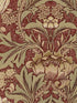 Acanthus Floral wallpaper in red clay and lichen color - pattern number PR10011 - by Seabrook in the Seabrook Prepasted Wallpaper Assortment collection