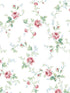 Meadow Floral Trail wallpaper in blush and spearmint color - pattern number PR13301 - by Seabrook in the Seabrook Prepasted Wallpaper Assortment collection