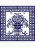 Vase Mediterraneo 3 Panel mural in frederico color - pattern number TCW001TCAI8UB003 - by Seabrook in the Dolce and Gabbana Casa N 1 collection