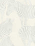 Zebra Romance fabric in carina color - pattern number TCW007TCAHOUZ006 - by Seabrook in the Dolce and Gabbana Casa N 1 collection