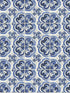Blu Mediterraneo fabric in gaia color - pattern number TCW007TCAI9UB001 - by Seabrook in the Dolce and Gabbana Casa N 1 collection