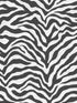 Zebra Print fabric in black and white color - pattern number G67491 - by Patton Norwall in the Natural FX 2 collection