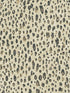 Mod Leopard Print fabric in cream and black color - pattern number G67761 - by Patton Norwall in the Natural FX 2 collection