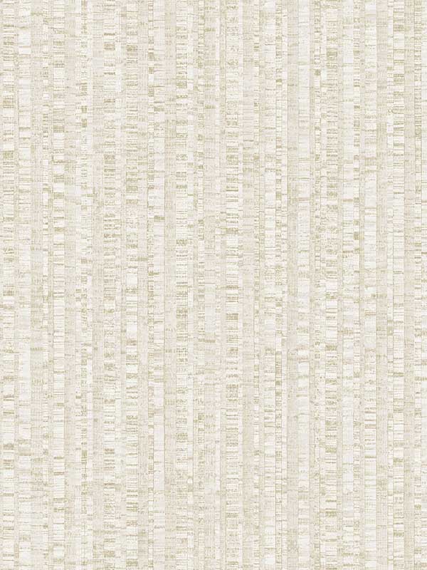 Bengal Stripe wallpaper in pearl and beige color - pattern number G67763 - by Patton Norwall in the Natural FX 2 collection