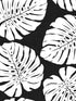 Monstera Leaf Peel and Stick fabric in shadow color - pattern number HG10500 - by NextWall in the Peel and Stick Wallpaper by Harry and Grace 3 collection