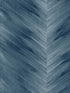 Washed Chevron Peel and Stick fabric in blue lake color - pattern number HG11702 - by NextWall in the Peel and Stick Wallpaper by Harry and Grace 3 collection