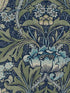 Acanthus Floral Peel and Stick fabric in denim and sage color - pattern number NW41512 - by NextWall in the Peel and Stick Wallpaper by Nextwall collection