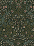 Victorian Garden Peel and Stick fabric in greenery color - pattern number NW44504 - by NextWall in the Peel and Stick Wallpaper by Nextwall collection