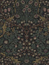 Victorian Garden Peel and Stick fabric in blacksmith and cliffside color - pattern number NW44516 - by NextWall in the Peel and Stick Wallpaper by Nextwall collection