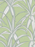 Tossed Cradle Plant Peel and Stick wallpaper in spring green color - pattern number NW51704 - by NextWall in the Peel and Stick Wallpaper by Nextwall collection