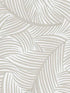 Tossed Palm Fronds Peel and Stick wallpaper in sea salt color - pattern number NW51907 - by NextWall in the Peel and Stick Wallpaper by Nextwall collection
