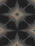 Stellar Geo Peel and Stick wallpaper in ebony color - pattern number NW53000 - by NextWall in the Peel and Stick Wallpaper by Nextwall collection