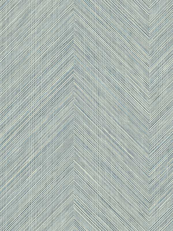 Chevron Stripe Peel and Stick wallpaper in seabreeze color - pattern number NW53908 - by NextWall in the Peel and Stick Wallpaper by Nextwall collection