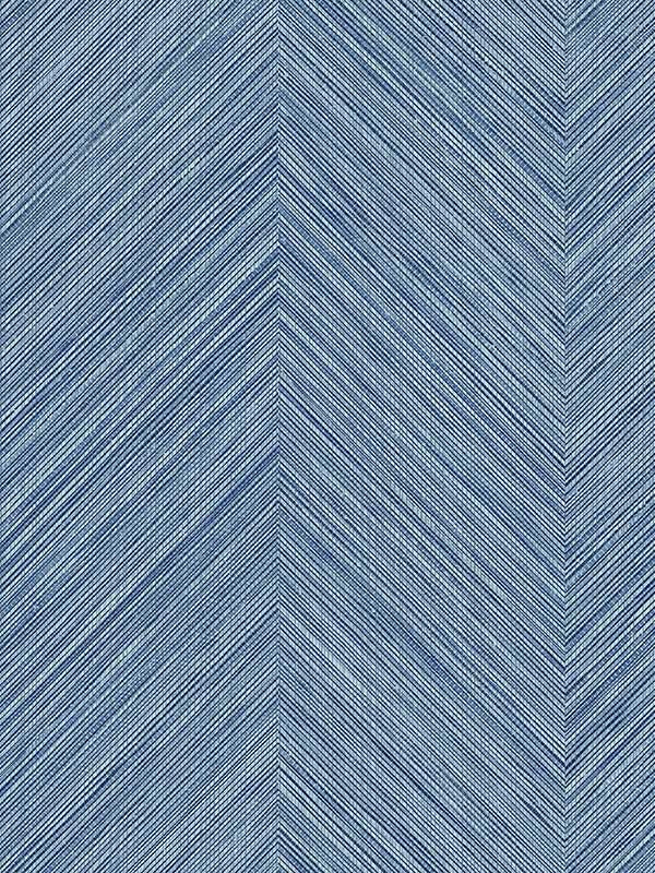 Chevron Stripe Peel and Stick wallpaper in lakeside color - pattern number NW53912 - by NextWall in the Peel and Stick Wallpaper by Nextwall collection