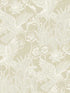 Floral Heron Peel and Stick wallpaper in sand color - pattern number NW54505 - by NextWall in the Peel and Stick Wallpaper by Nextwall collection