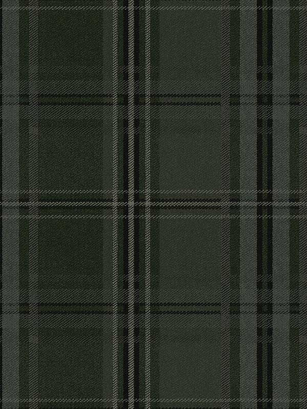 Classic Plaid Peel and Stick wallpaper in evergreen color - pattern number NW55104 - by NextWall in the Peel and Stick Wallpaper by Nextwall collection