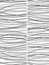 Wave Lines Peel and Stick wallpaper in black color - pattern number NW55600 - by NextWall in the Peel and Stick Wallpaper by Nextwall collection