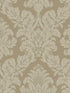 Charnay Damask Peel and Stick wallpaper in metallic champagne and glitter color - pattern number NW56305 - by NextWall in the Peel and Stick Wallpaper by Nextwall collection