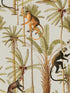 Barbados fabric in green orange taupe color - pattern number WP20161 - by Mind the Gap in the Designer Collection II collection