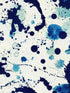 Splatters wallpaper in indigo blue white color - pattern number WP20184 - by Mind the Gap in the Designer Collection II collection