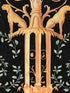 Gardens Of Pompeii fabric in red taupe green black color - pattern number WP20198 - by Mind the Gap in the Designer Collection II collection