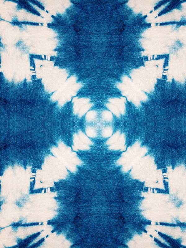 Shibori Butterfly wallpaper in blue white color - pattern number WP20203 - by Mind the Gap in the Designer Collection II collection