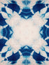 Shibori Flower wallpaper in blue white color - pattern number WP20204 - by Mind the Gap in the Designer Collection II collection
