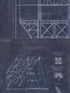 Grand Eiffel fabric in blue white color - pattern number WP20219 - by Mind the Gap in the Designer Collection II collection