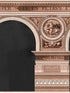 Basilique wallpaper in copper taupe black color - pattern number WP20221 - by Mind the Gap in the Designer Collection II collection