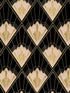 Revival wallpaper in gold black color - pattern number WP20231 - by Mind the Gap in the Designer Collection II collection