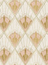 Revival wallpaper in gold taupe pink color - pattern number WP20232 - by Mind the Gap in the Designer Collection II collection