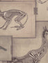Zooarchaeology fabric in brown grey black color - pattern number WP20236 - by Mind the Gap in the Designer Collection II collection